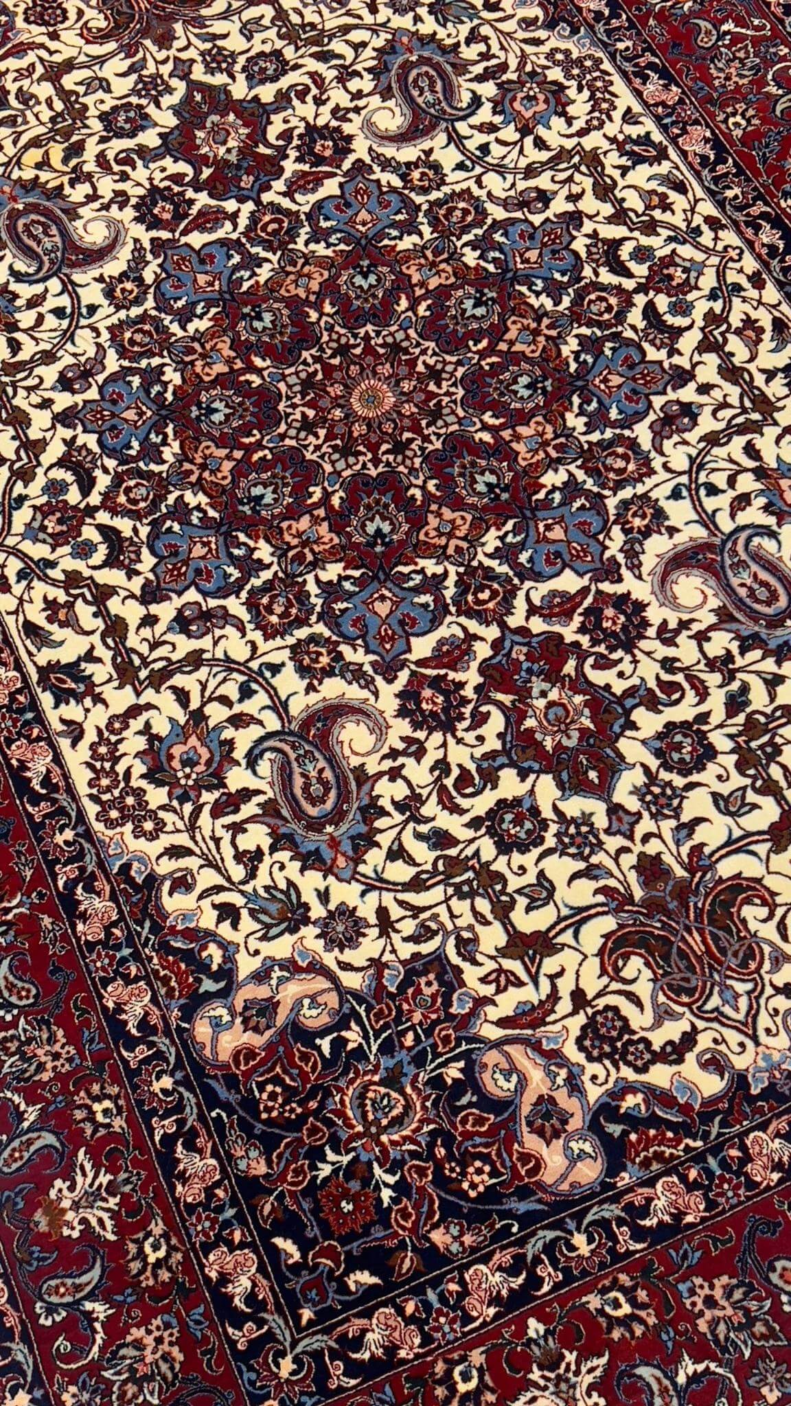 Seirafian rug showcasing timeless elegance and superior craftsmanship.